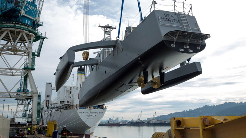 Illustration for article titled The US Military's New Robot Is Ready to Go Submarine Hunting